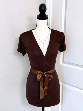 DECODED Brown Knitted /Sweater Top